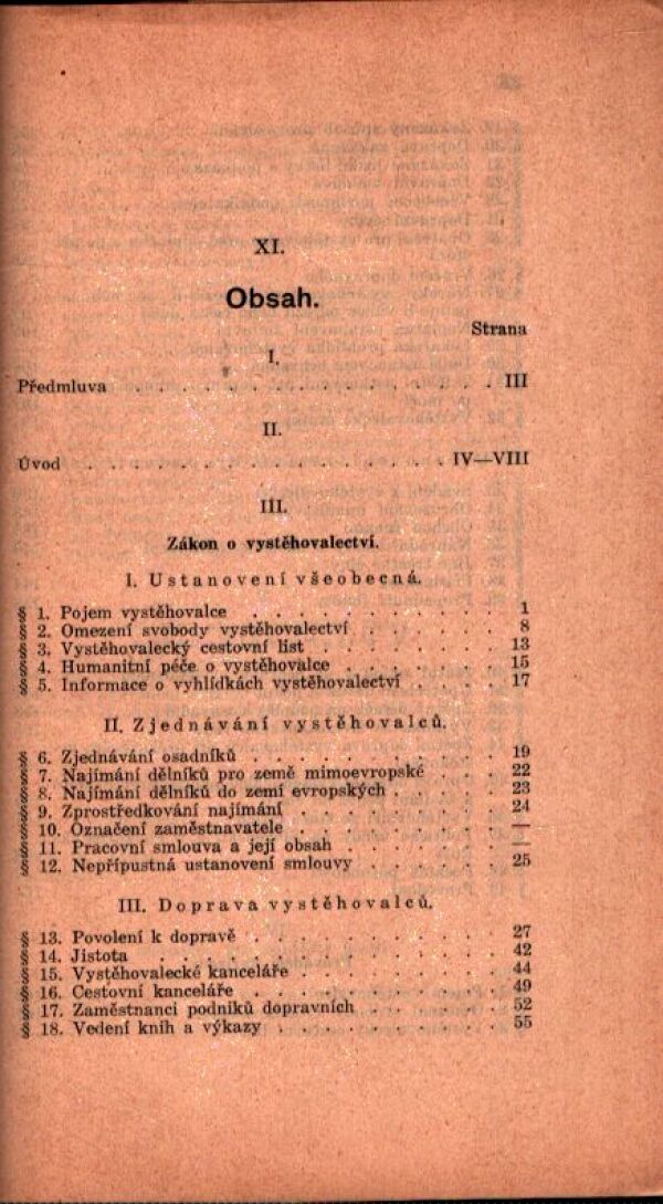 F. Mézl: VÝKLAD ZÁKONA O VYSTĚHOVALECTVÍ