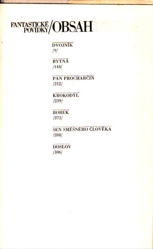 F.M. Dostojevskij: FANTASTICKÉ POVÍDKY