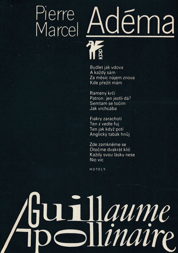 Pierre Marcel Adéma: GUILLAUME APOLLINAIRE
