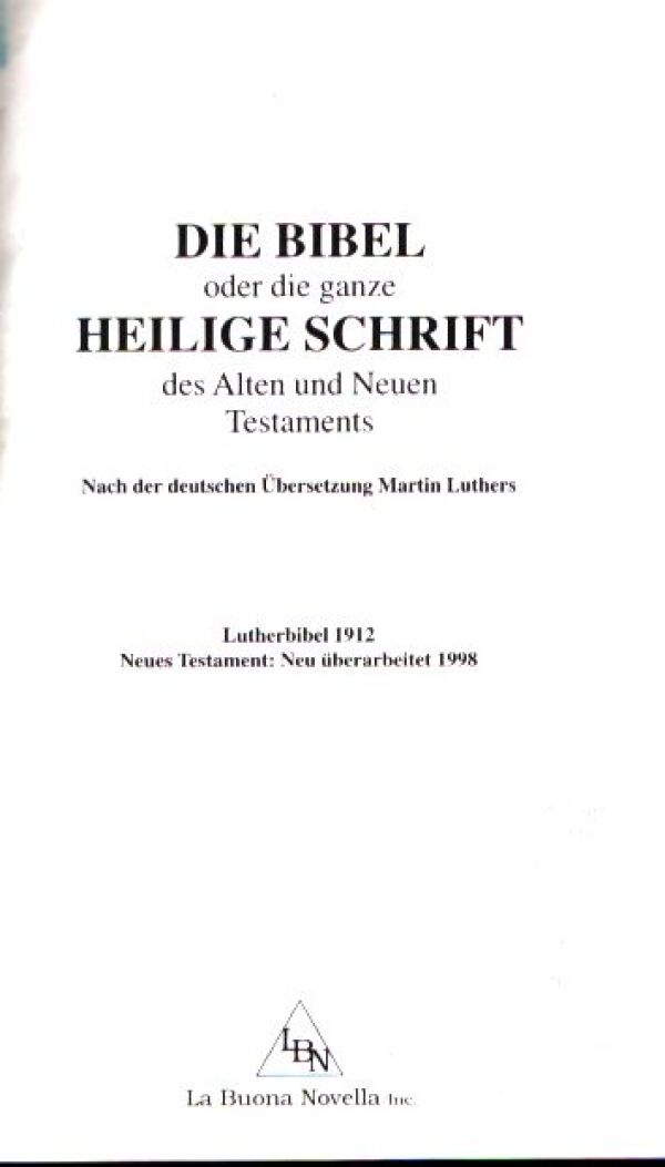 DIE BIBEL