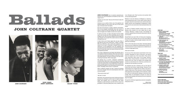 John Coltrane: BALLADS - LP