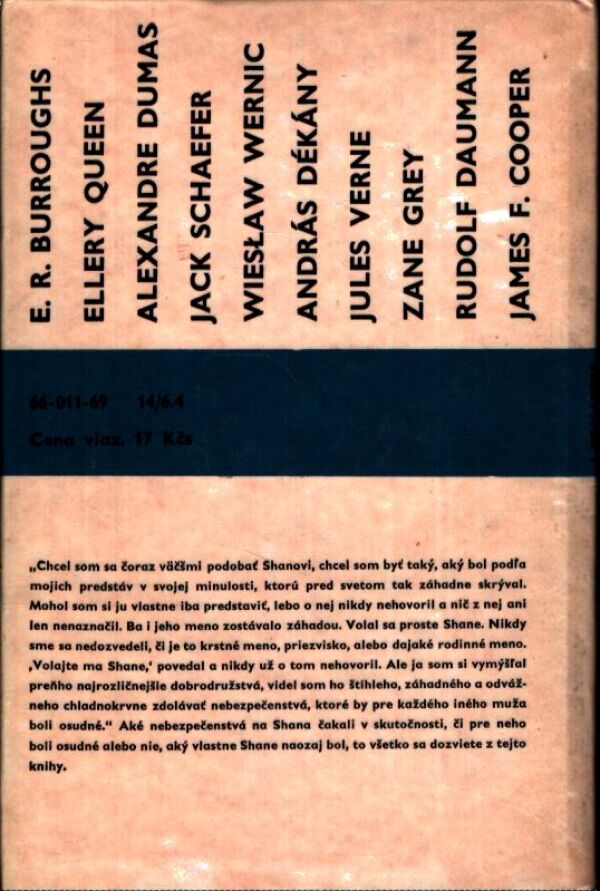 Jack Schaefer: JAZDEC Z NEZNÁMA