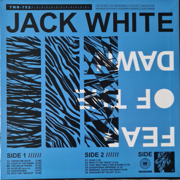 Jack White: FEAR OF THE DAWN - LP