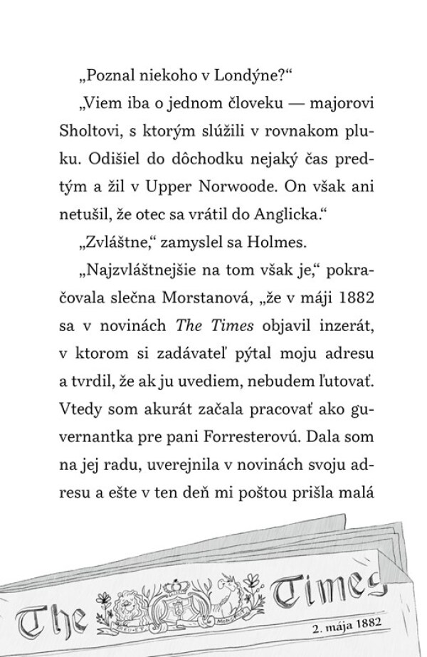 Arthur Conan Doyle: SHERLOCK HOLMES VYŠETRUJE: PODPIS ŠTYROCH