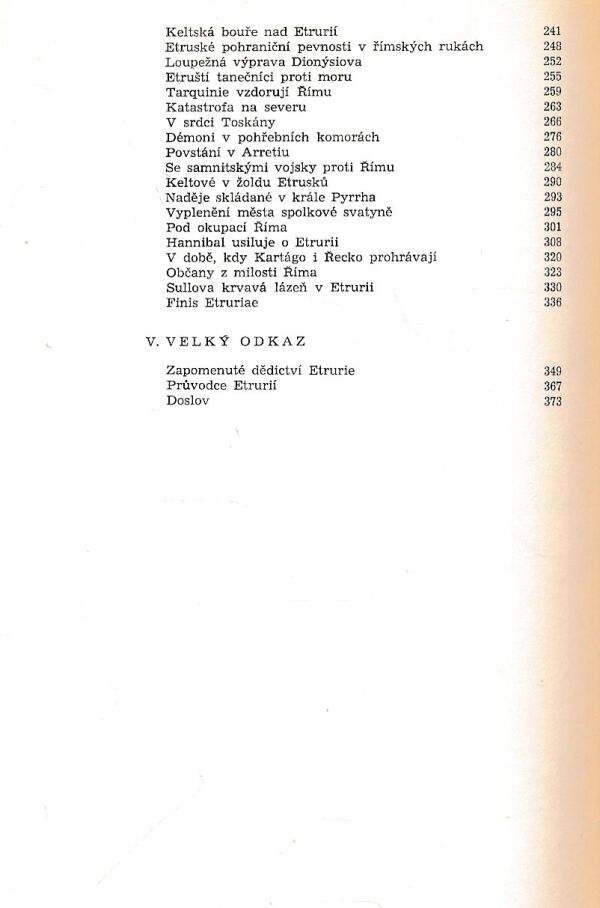 Werner Keller: ETRUSKOVÉ