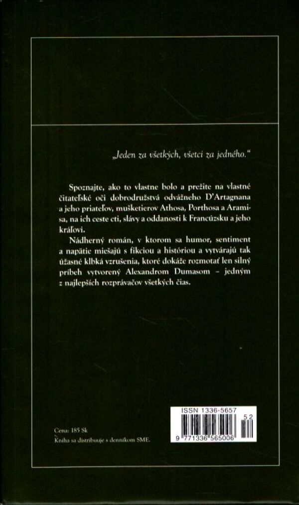 Alexandre Dumas: TRAJA MUŠKETIERI