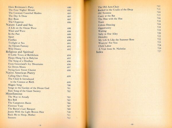 ANTHOLOGY OF AMERICAN POETRY