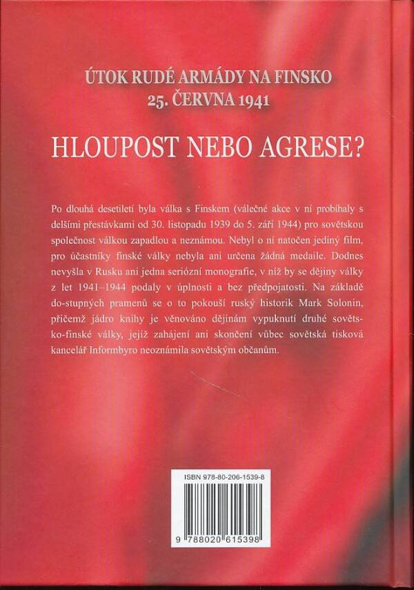 Mark Solonin: HLOUPOST NEBO AGRESE?