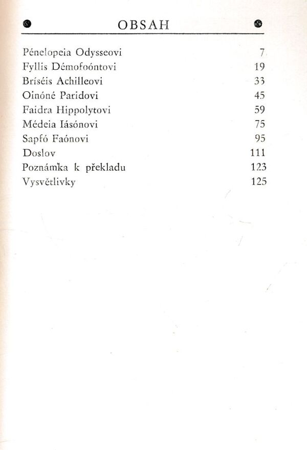 Publius Ovidius Naso: LISTY HEROIN