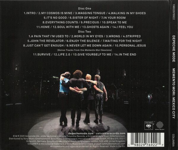 Depeche Mode: MEMENTO MORI: MEXICO CITY - CD