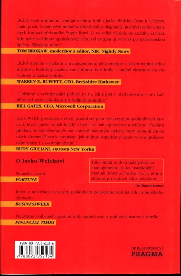 J. Welch, S. Welch: CESTA K VÍTĚZSTVÍ