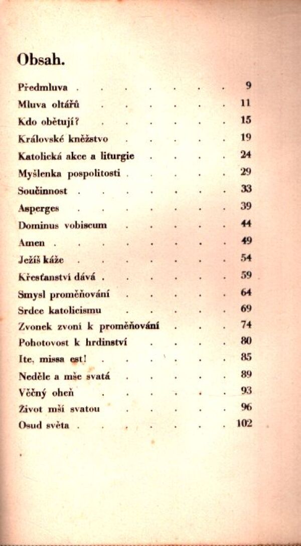 Prelát Robert Mäder: ZPĚT KE MŠI SVATÉ!