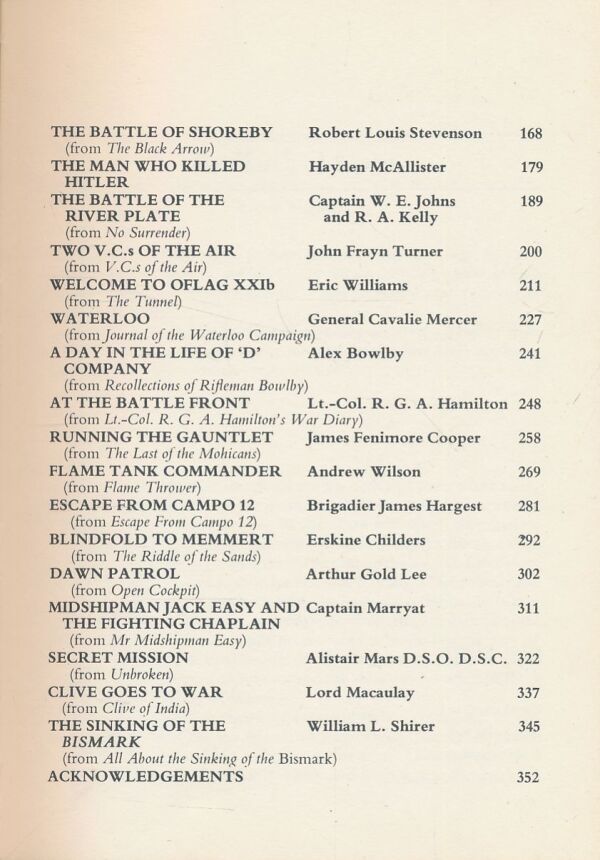 Hayden McAllister: War stories