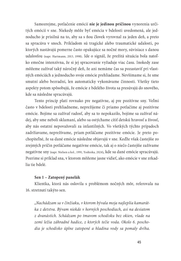 Dušan Fábik: PSYCHOLOGICKÝ VÝKLAD SNOV