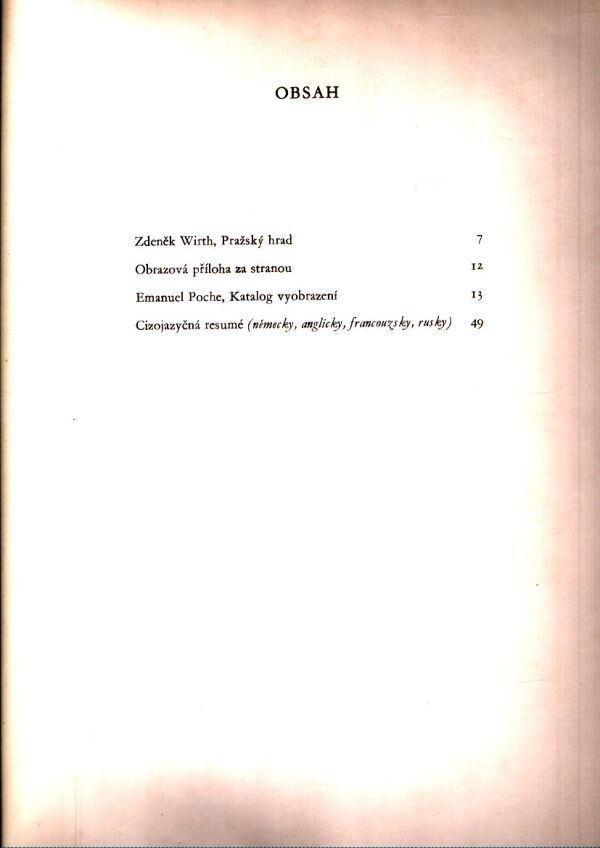 Karel Plicka: PRAŽSKÝ HRAD