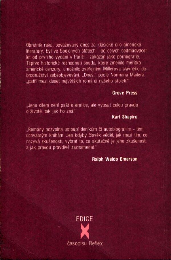 Henry Miller: OBRATNÍK RAKA