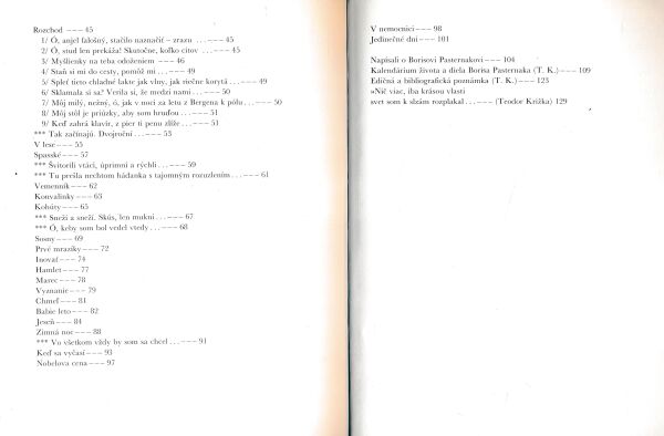 Boris Pasternak: PLAČÚCI SAD