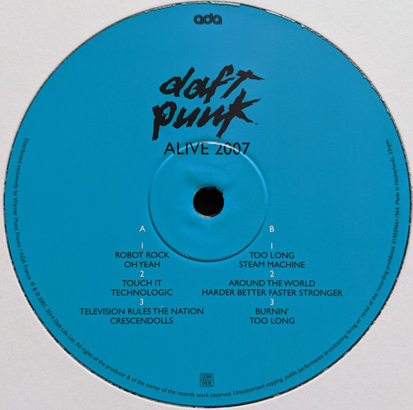 Daft Punk: ALIVE 2007 - 2LP