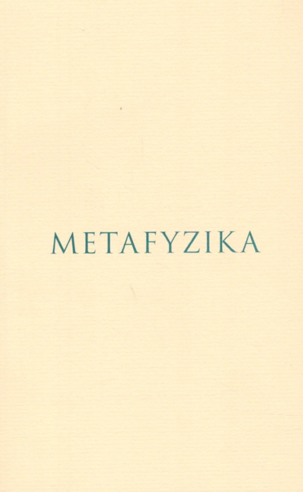 Aristoteles: METAFYZIKA