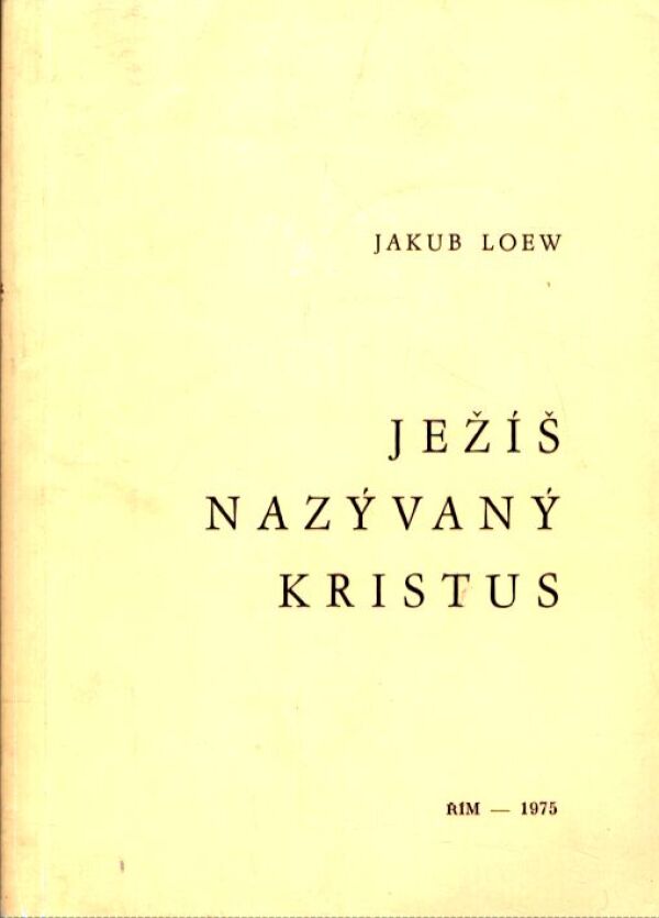 Jakub Loew: