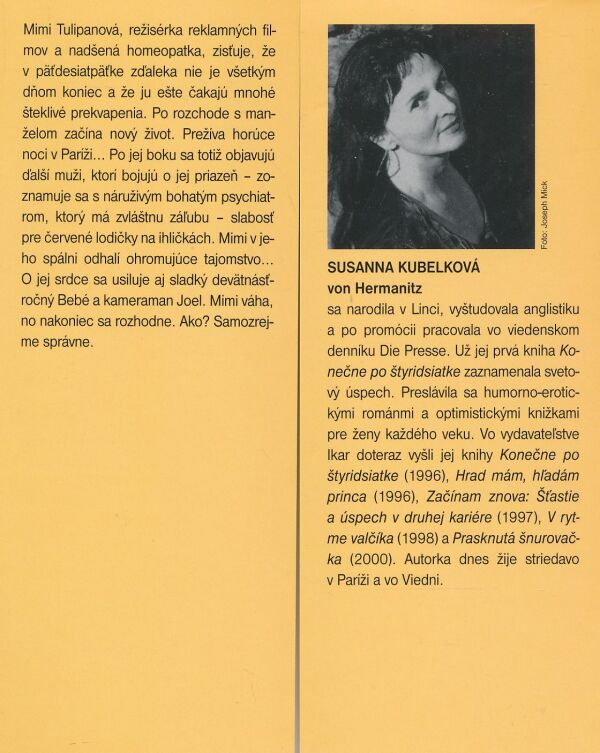 Susanna Kubelková: Druhá jar Mimi Tulipanovej