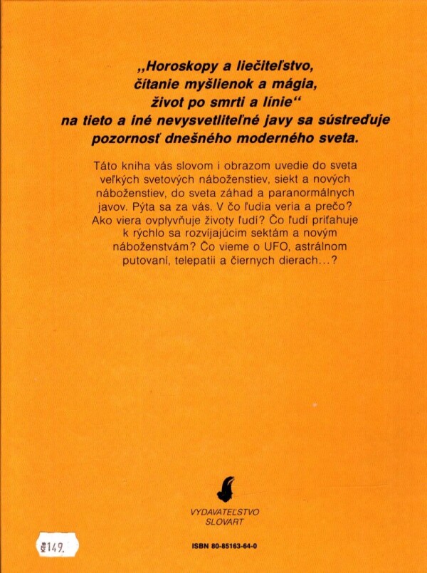 J. Allan, kol: VIERY A VYZNANIA