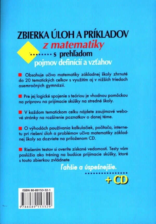 Lucia Koreňová: ZVLÁDNI PRIJÍMACIE SKÚŠKY Z MATEMATIKY NA STREDNÉ ŠKOLY