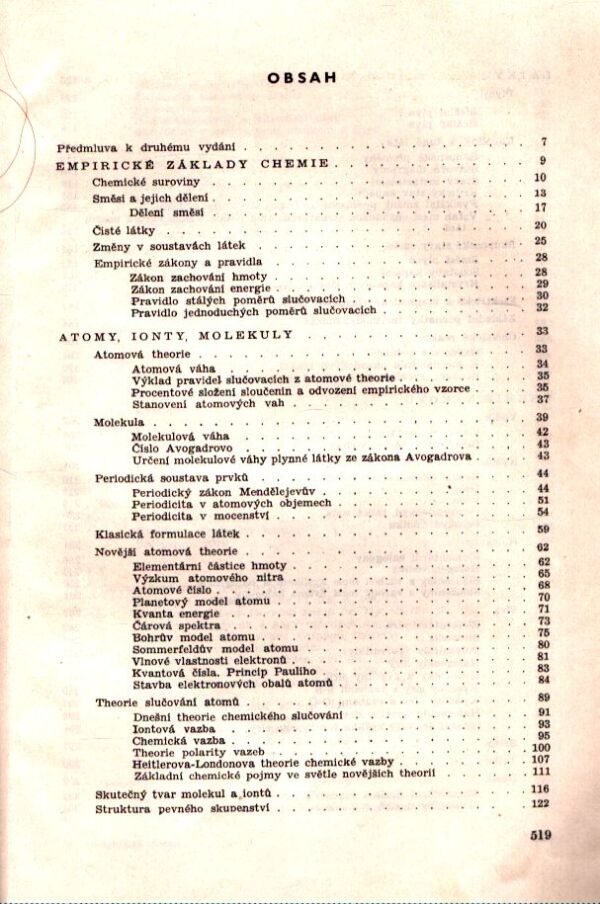 Wichterle Petrů: ANORGANICKÁ CHEMIE