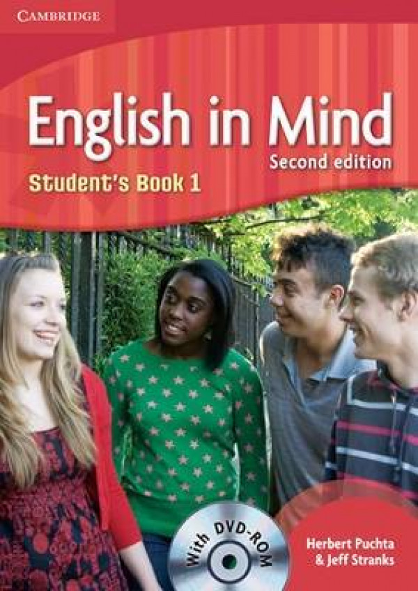 H. Puchta, J. Stranks, P. Lewis-Jones: ENGLISH IN MIND 1 (SECOND EDITION) - STUDENTS BOOK (UČEBNICA) + DVD-ROM