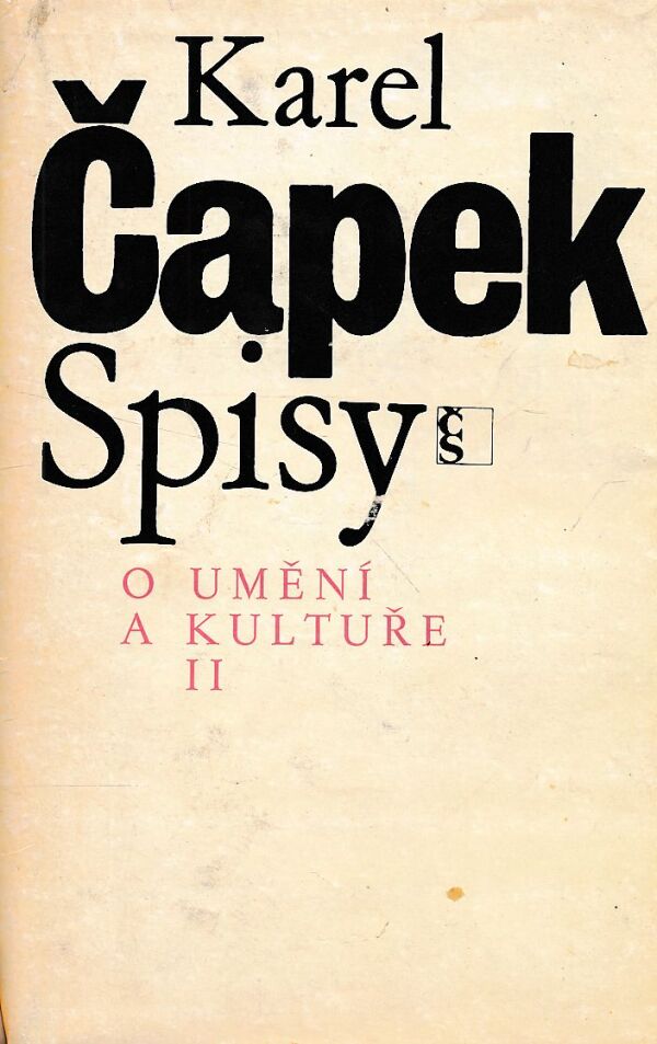 Karel Čapek: SPISY XVIII