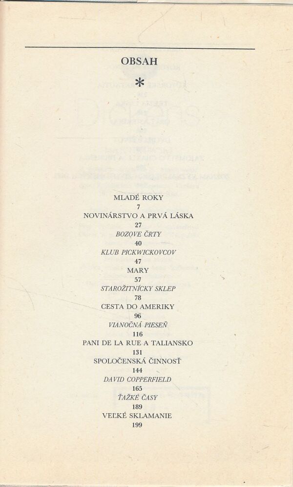 Stefan Majchrowski: Dickens