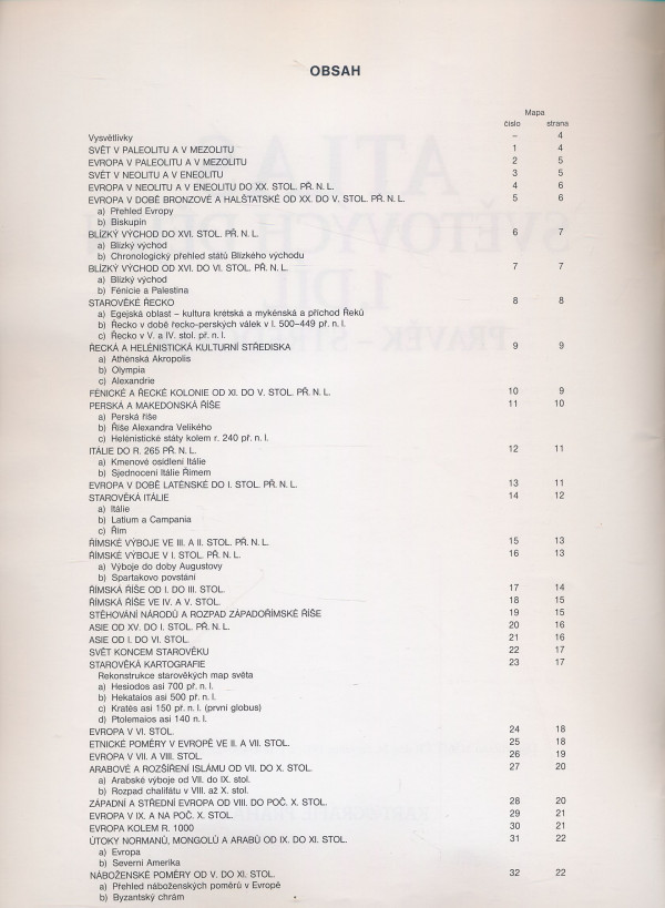 Atlas světových dějin - 1. díl
