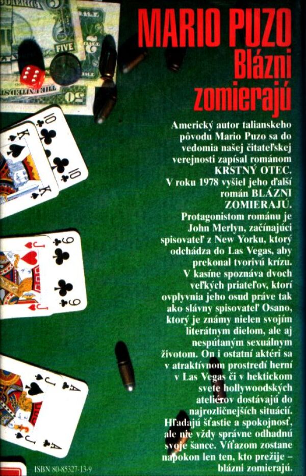 Mario Puzo: BLÁZNI ZOMIERAJÚ