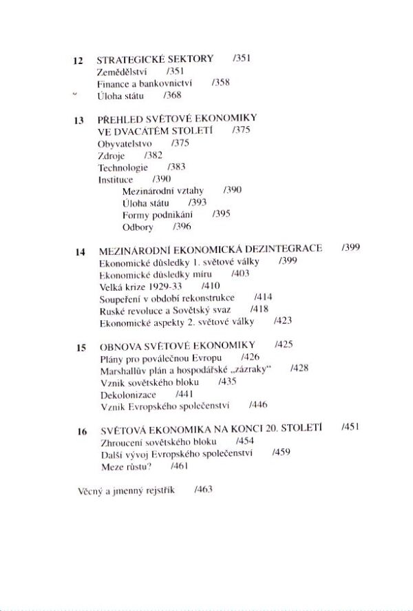 Rondo Cameron: STRUČNÉ EKONOMICKÉ DĚJINY SVĚTA