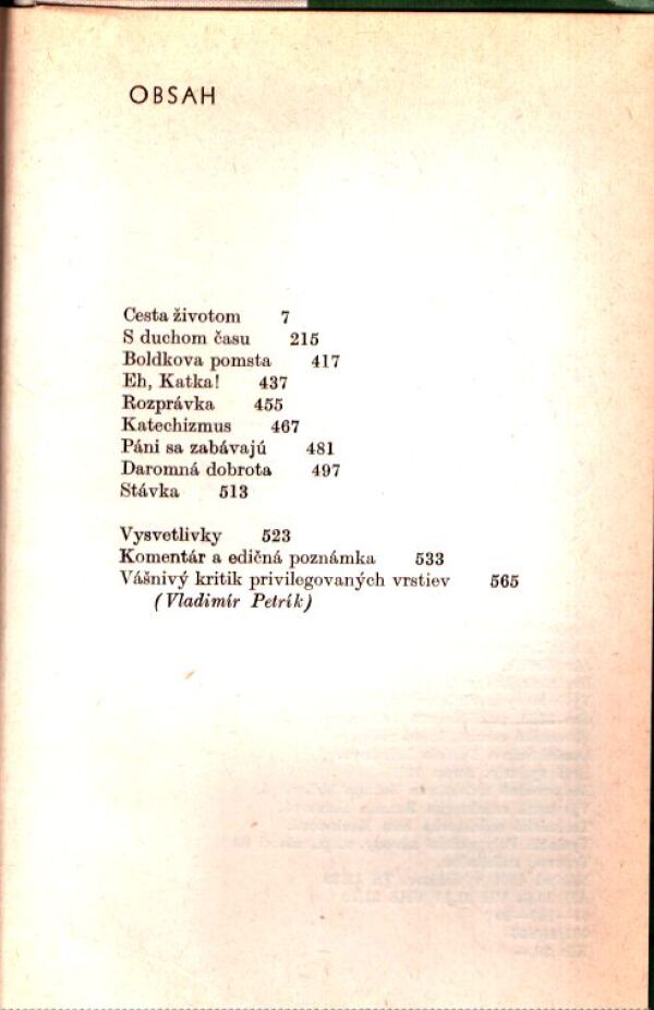 Jégé: CESTA ŽIVOTOM