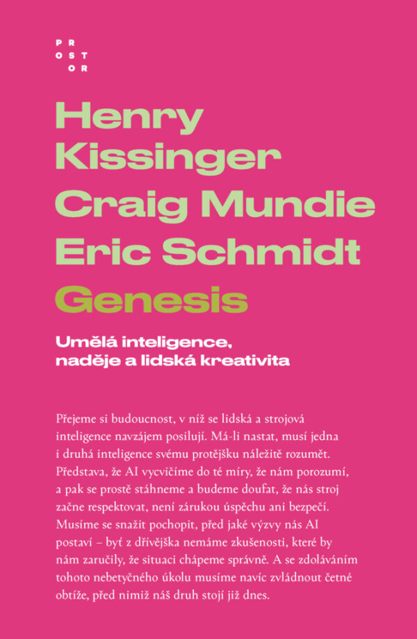 Henry Kissinger, Craig Mundie, Eric Schmidt: GENESIS