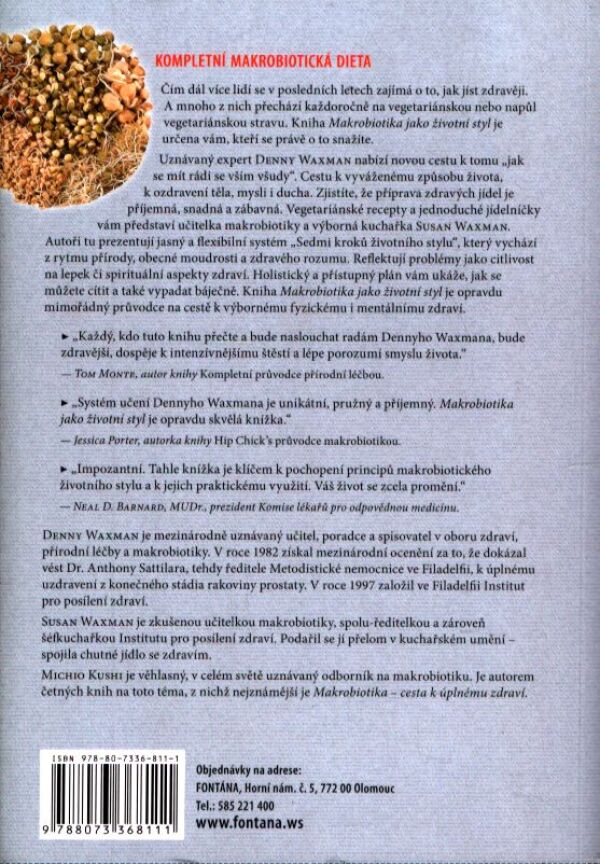 Denny Waxman, Susan Waxman: MAKROBIOTIKA JAKO ŽIVOTNÍ STYL