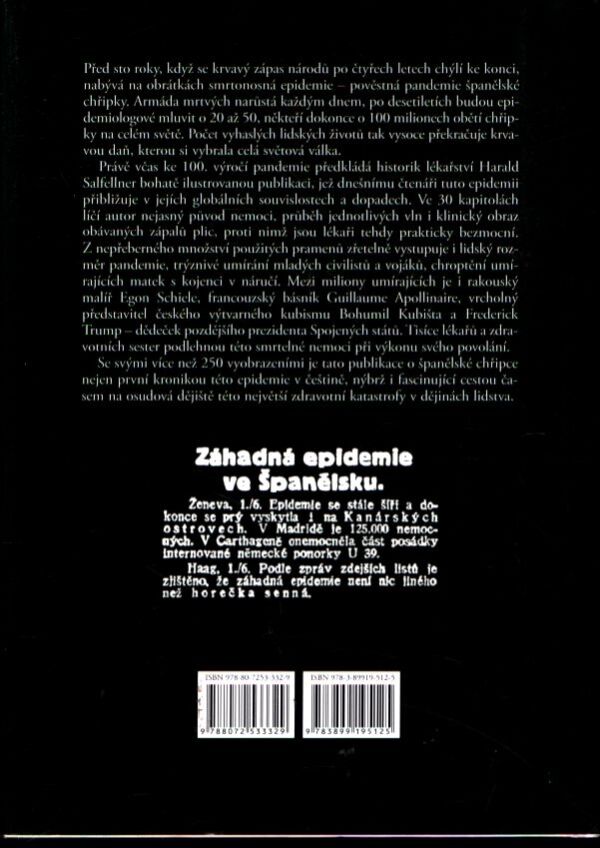 Harald Salfelliner: ŠPANĚLSKÁ CHŘIPKA