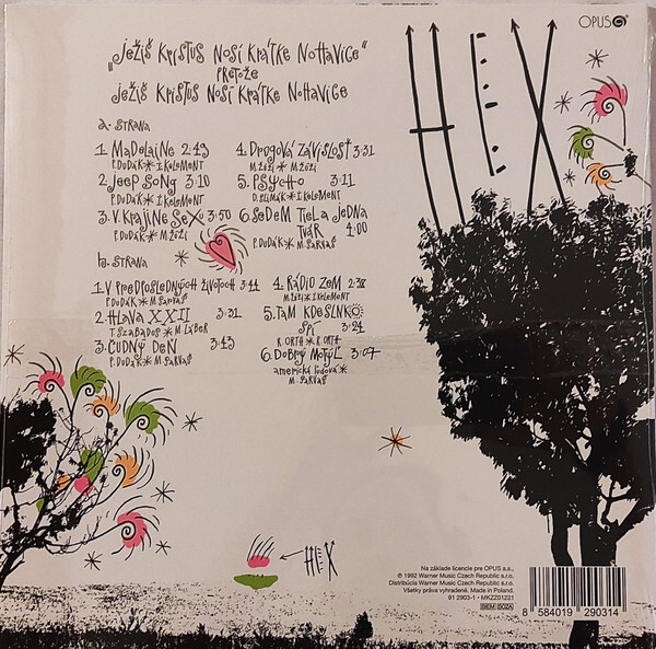 HEX: JEŽIŠ KRISTUS NOSÍ KRÁTKE NOHAVICE - LP