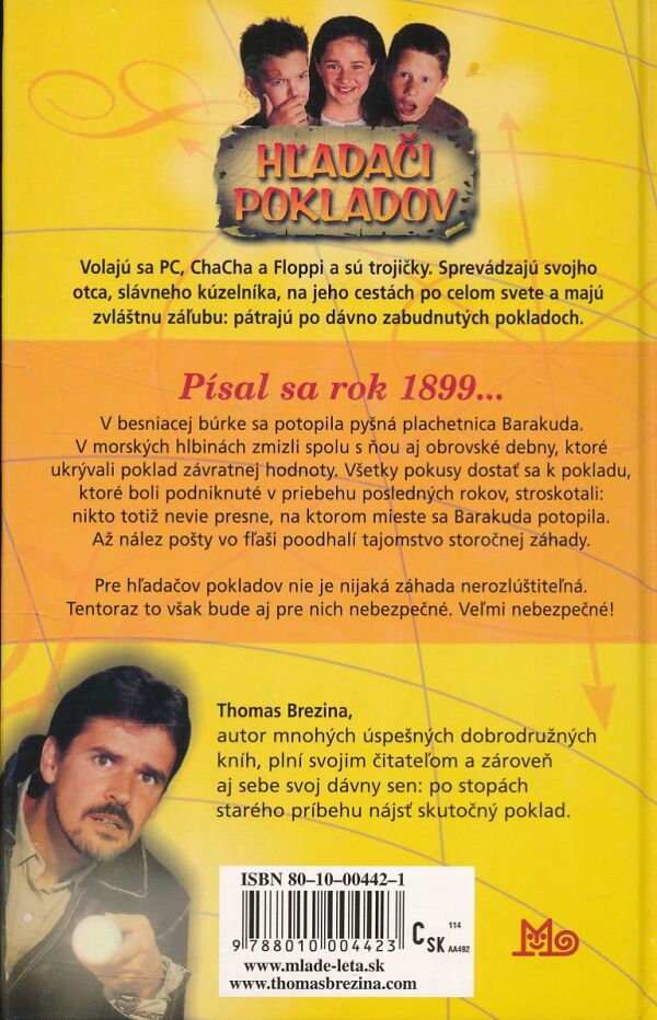 Thomas Brezina: ČO BOLO NA PALUBE BARAKUDY - HĽADAČI POKLADOV
