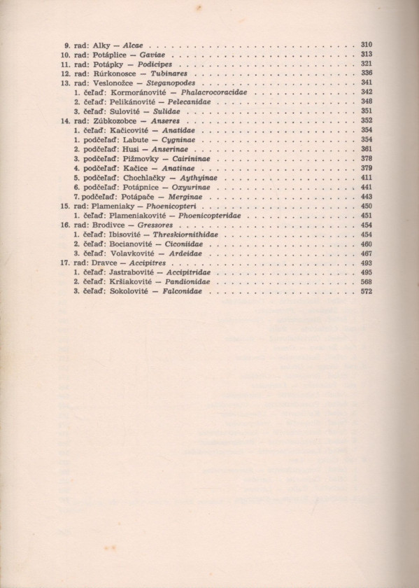 Oskár Ferianc: STAVOVCE SLOVENSKA II - VTÁKY 1