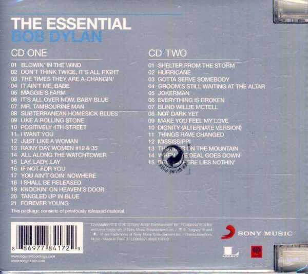 Bob Dylan: THE ESSENTIAL BOB DYLAN