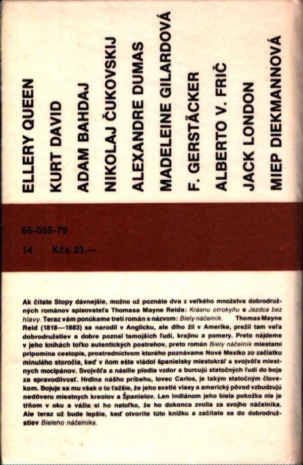 Thomas Mayne Reid: BIELY NÁČELNÍK